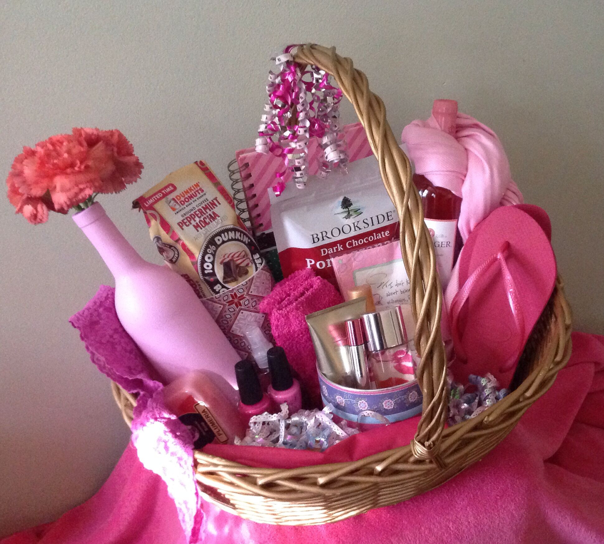 DIY Gift Baskets For Her
 Pin by Amy Cox on My t baskets