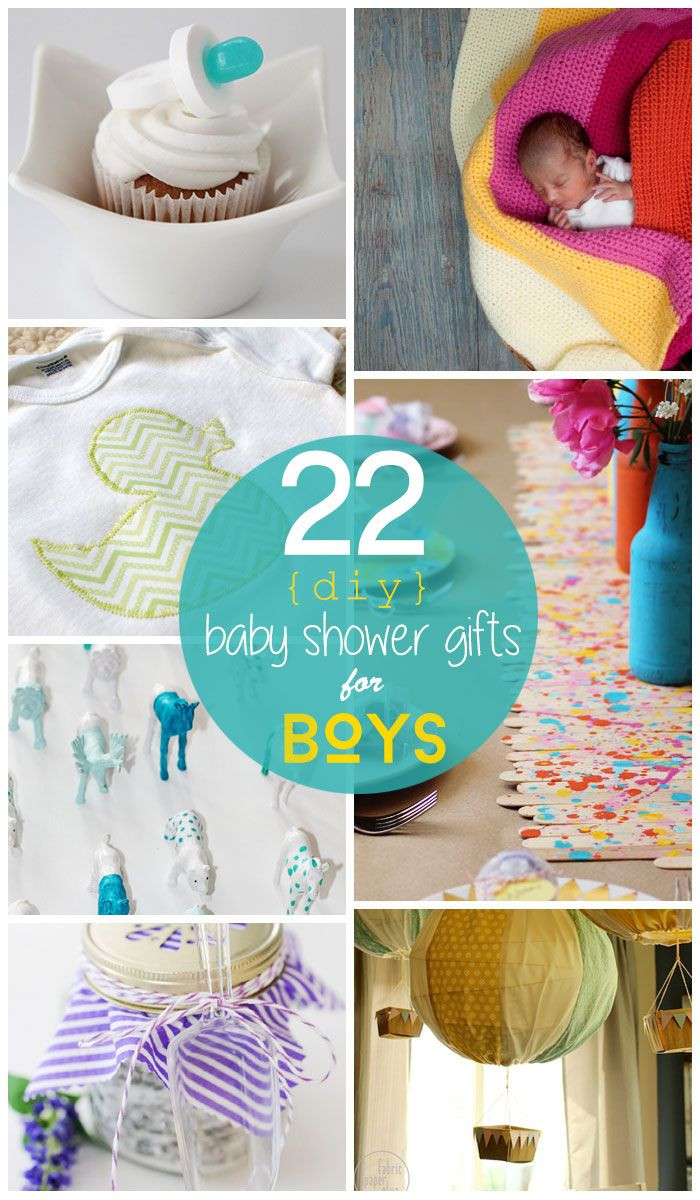 Diy Gift Ideas For Boys
 17 Best images about Baby Shower Ideas on Pinterest