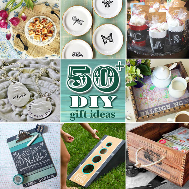 Diy Gift Ideas For Girls
 50 DIY Gift Ideas Pretty Handy Girl