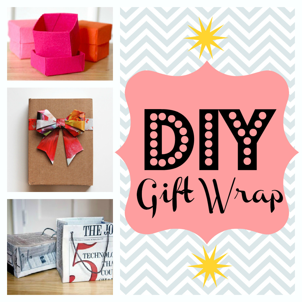 DIY Gift Wrap
 DIY Holiday Gift Wrapping