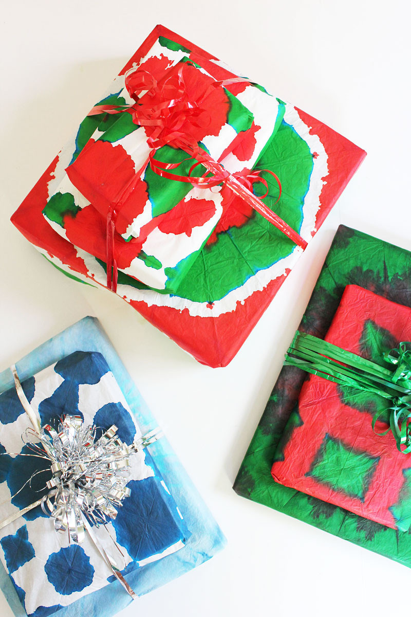 DIY Gift Wrap
 DIY Gift Wrapping Ideas Tie Dye Gift Wrap Babble Dabble Do