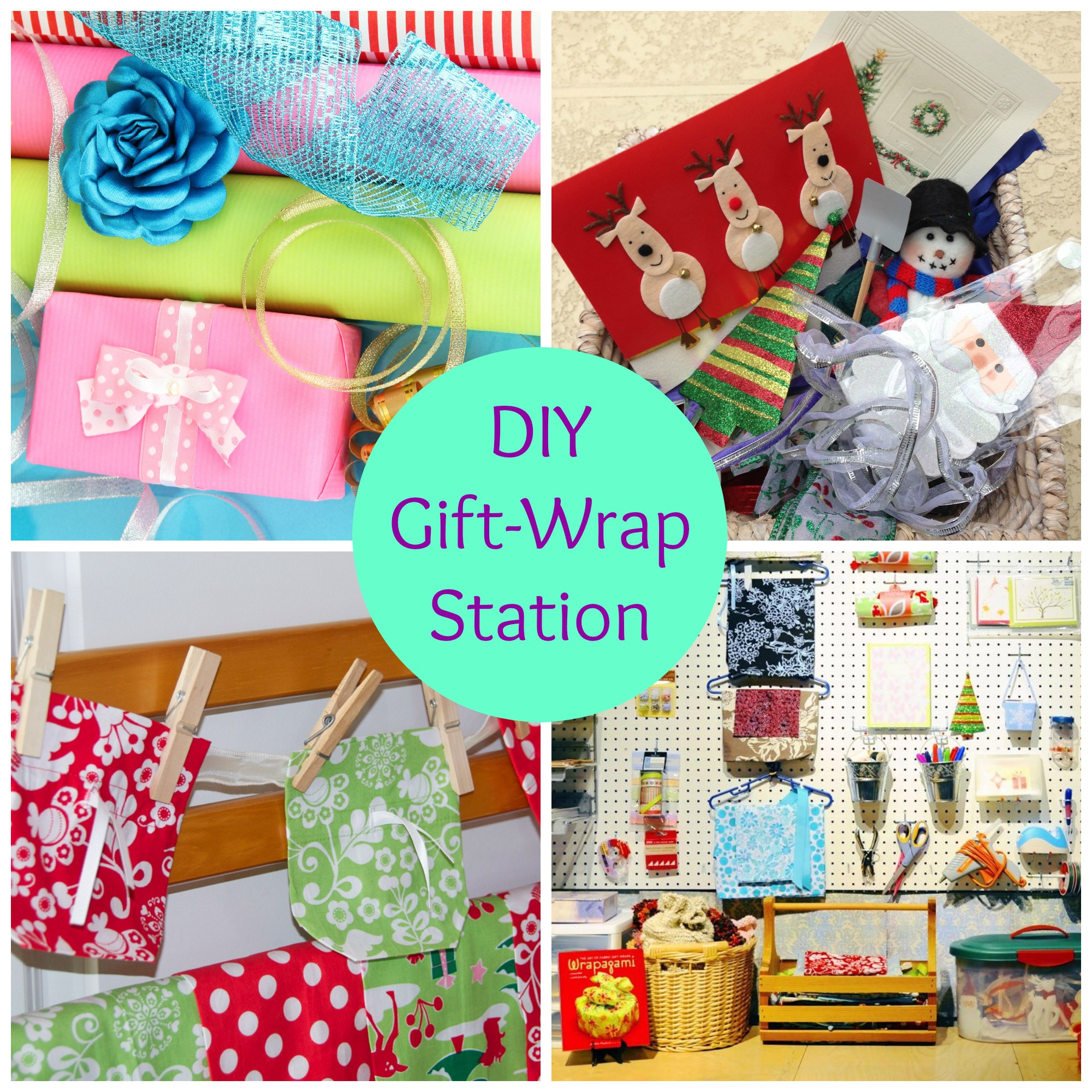 DIY Gift Wrap
 DIY Gift Wrapping Station