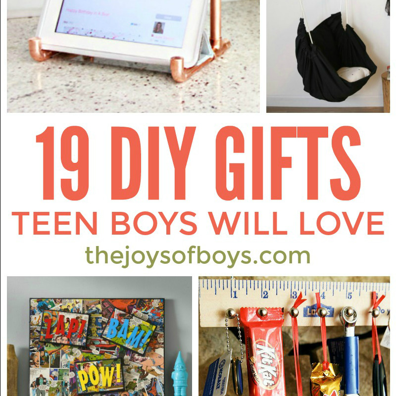 DIY Gifts For Boy
 DIY Gifts Teen Boys Will Love Homemade Gifts For Teen Boys