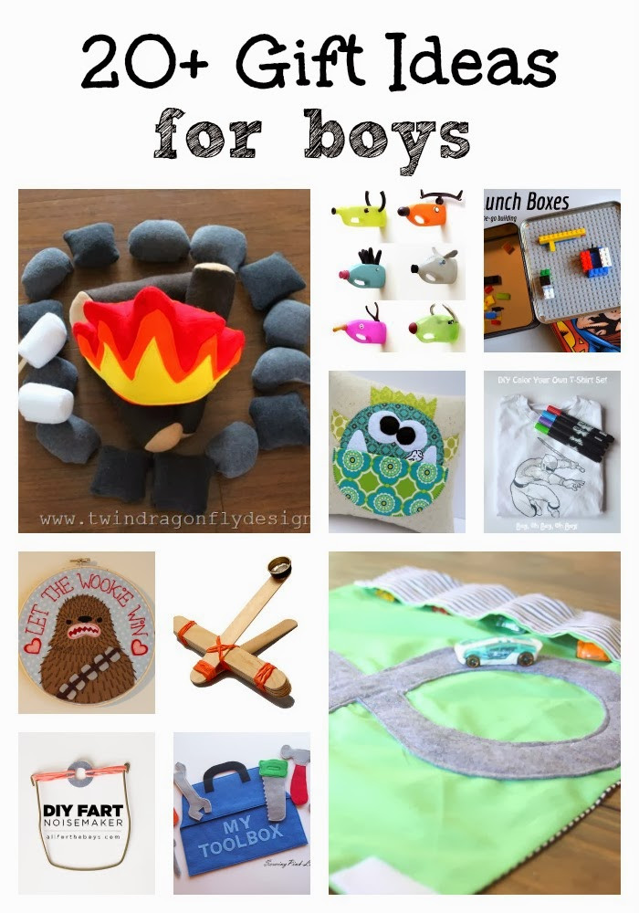DIY Gifts For Boy
 20 DIY Gift Ideas for Boys Dragonfly Designs