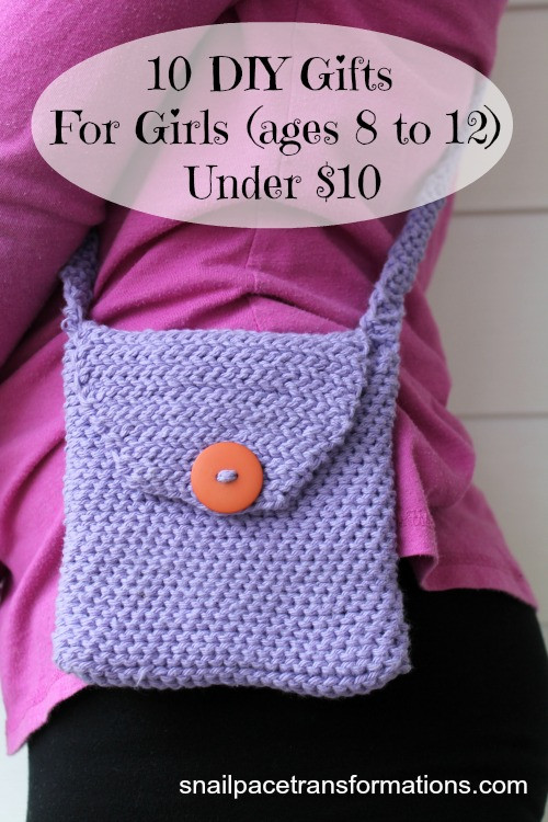 DIY Gifts For Girls
 10 DIY Gifts For Girls Ages 8 to 12 Under $10 Snail