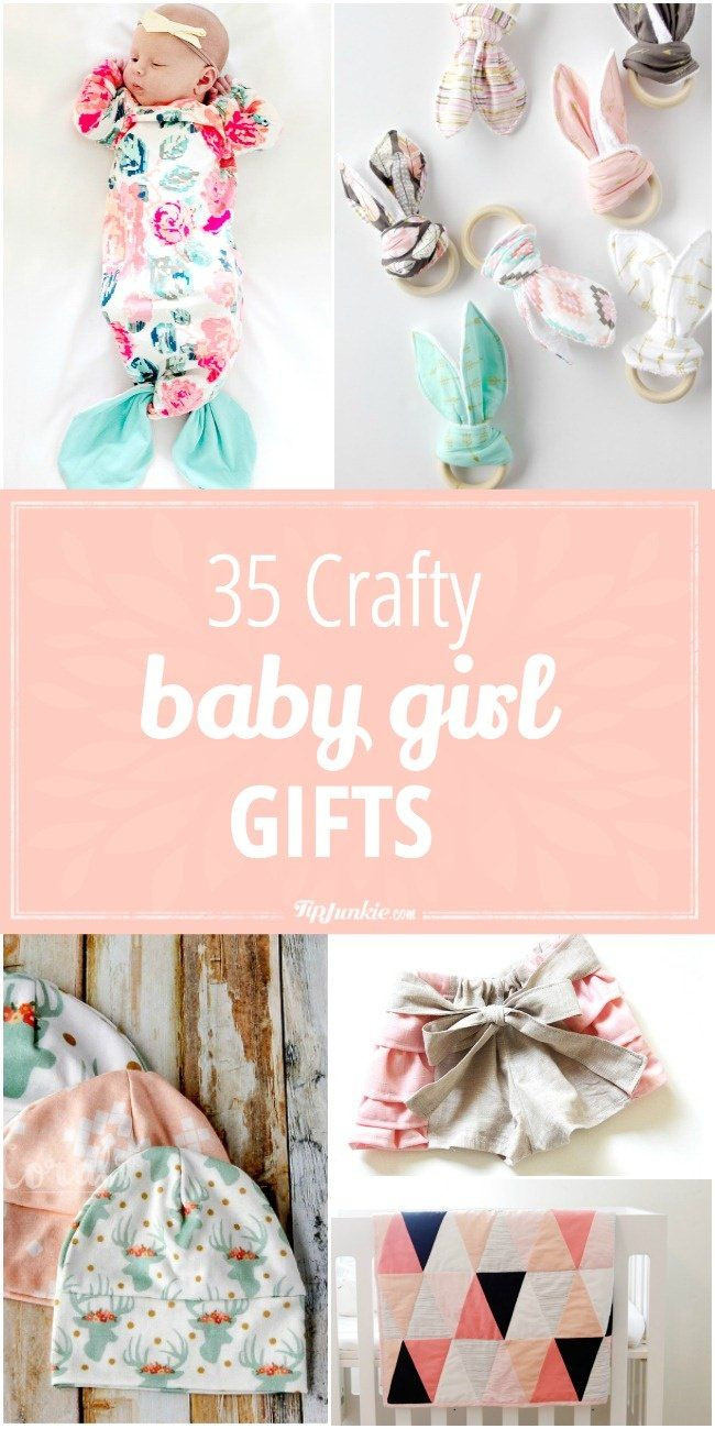 DIY Gifts For Girls
 Best 25 Homemade baby ts ideas on Pinterest