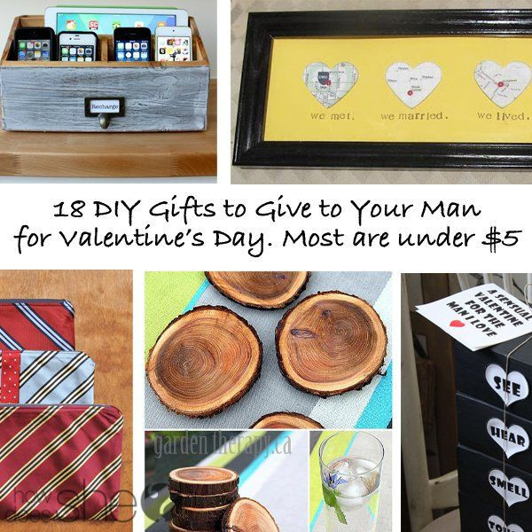 DIY Gifts For Husbands
 DIY Valentine s Gifts for Husband