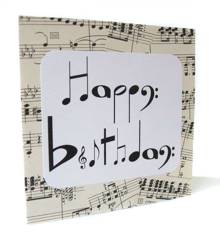 DIY Gifts For Music Lovers
 Handmade birthday card for music lovers