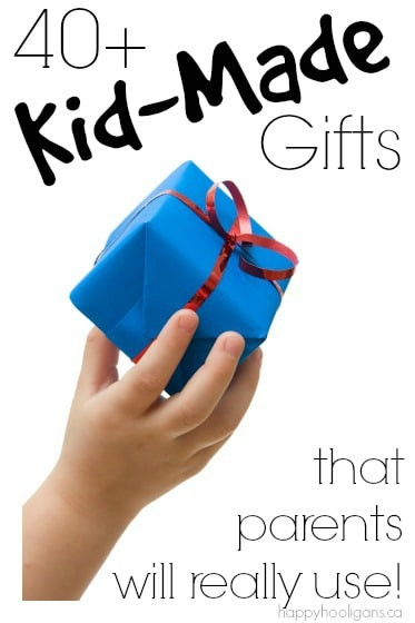 DIY Gifts For Parents
 40 Gifts Kids Can Make that Grown Ups will Really Use