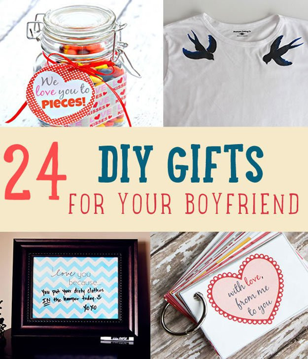 DIY Gifts For Your Boyfriend
 24 DIY Gifts For Your Boyfriend
