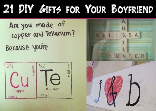 DIY Gifts For Your Boyfriend
 21 DIY Gifts for Your Boyfriend Snappy
