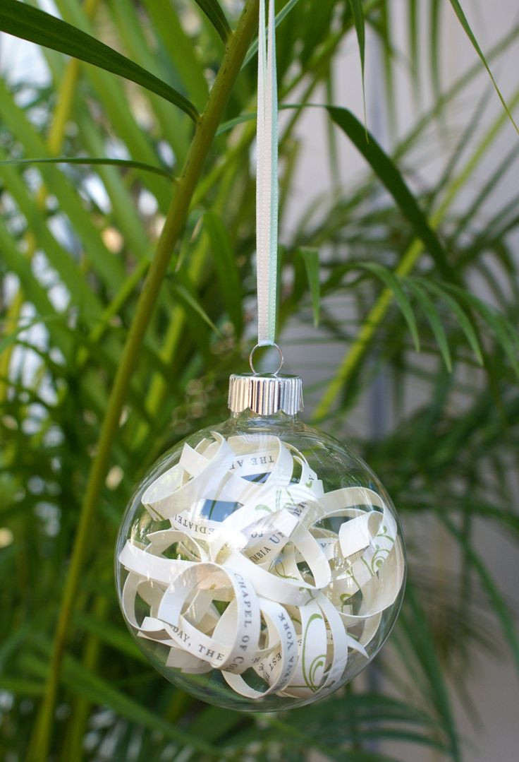 DIY Glass Christmas Ornaments
 25 Best Ideas about Wedding Invitation Ornament on