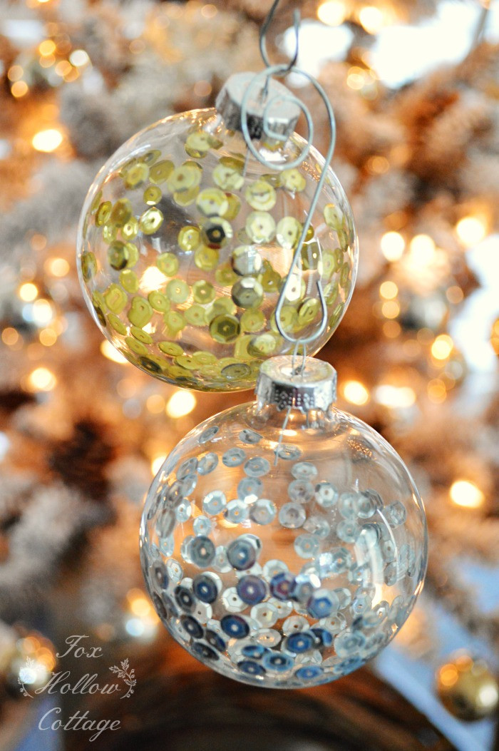 DIY Glass Christmas Ornaments
 Gift Ideas 2015 – DIY