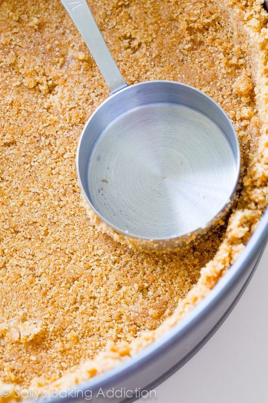 DIY Graham Cracker Crust
 How to Make a Perfect Graham Cracker Crust Sallys