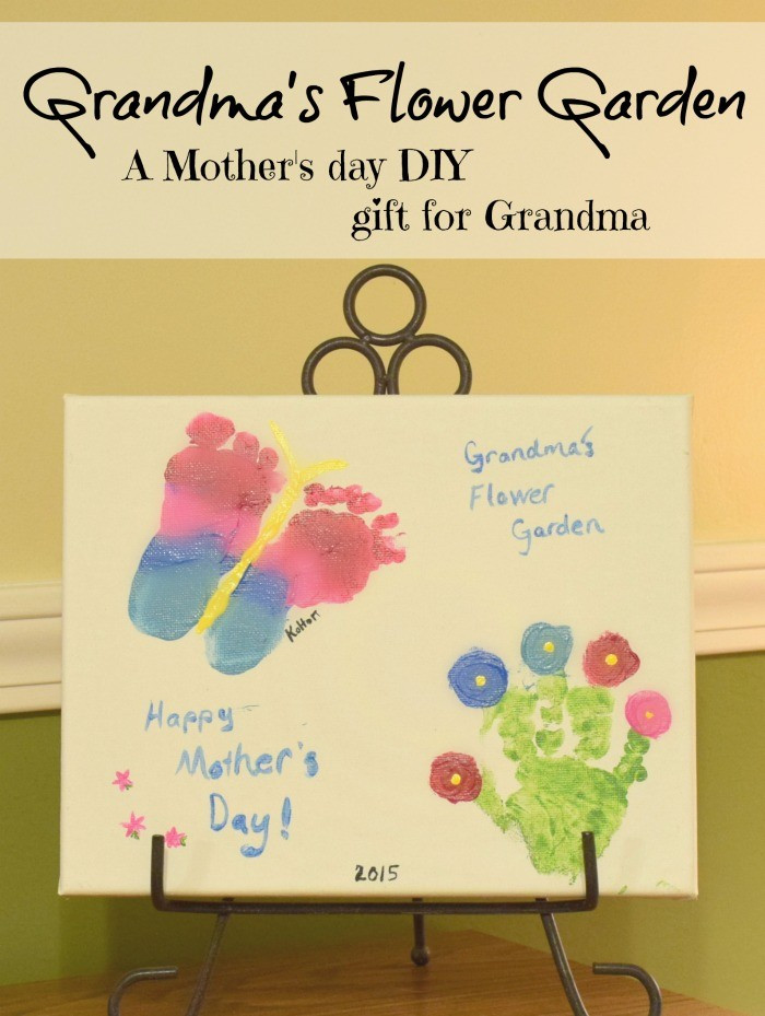DIY Grandma Gifts
 Grandma s Flower Garden