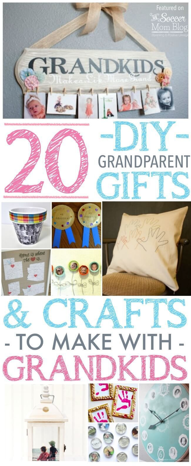 DIY Grandma Gifts
 20 Kid Made Grandparent Gifts They ll Treasure Forever