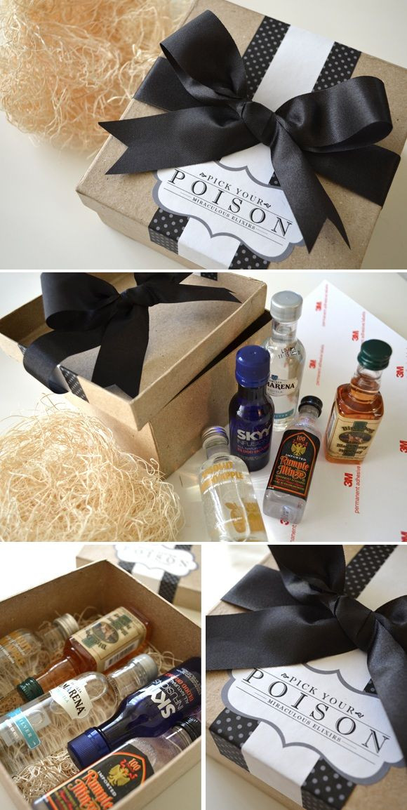 DIY Groomsmen Gifts
 25 best ideas about Alcohol Gifts on Pinterest