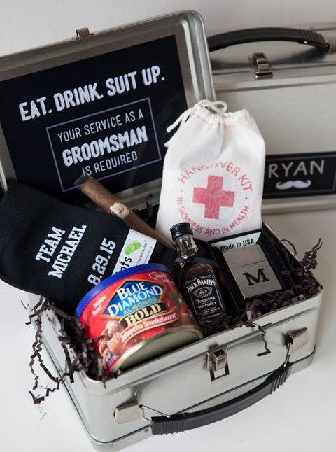 DIY Groomsmen Gifts
 10 best images about DIY ‘Will You Be My Groomsman’ Ideas