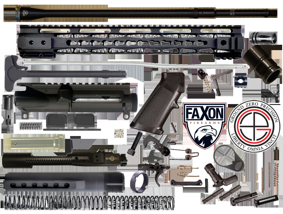 DIY Gun Kit
 DIY 18" Mult Gun petition FAXON AR15 Rifle Project Kit