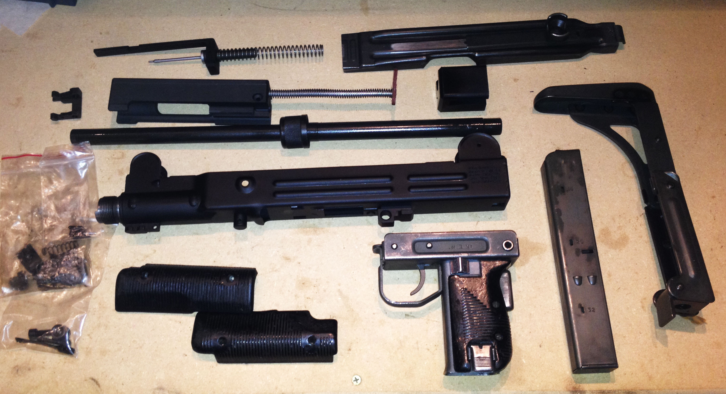 DIY Gun Kit
 UZI DIY Carbine semi automatic legal