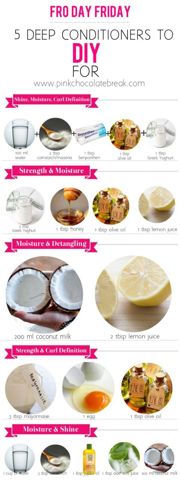 DIY Hair Conditioner
 17 Best ideas about Homemade Deep Conditioner on Pinterest