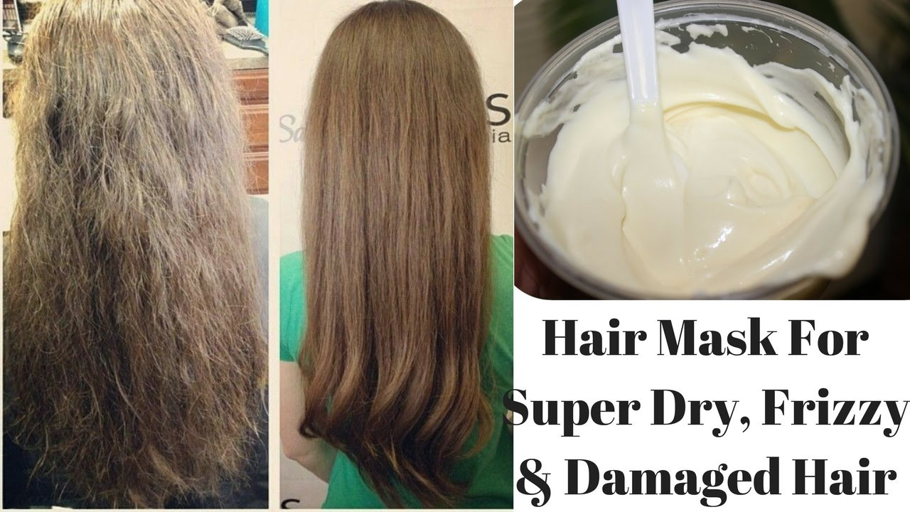 DIY Hair Mask For Frizzy Hair
 DIY Hair Mask For Super Dry Frizzy & Damaged Hair