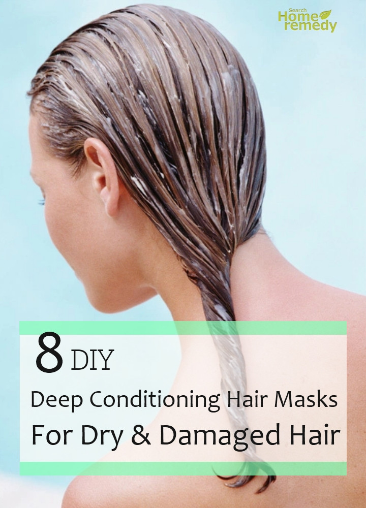 DIY Hair Masks For Dry Damaged Hair
 8 DIY Deep Conditioning Hair Masks For Dry And Damaged