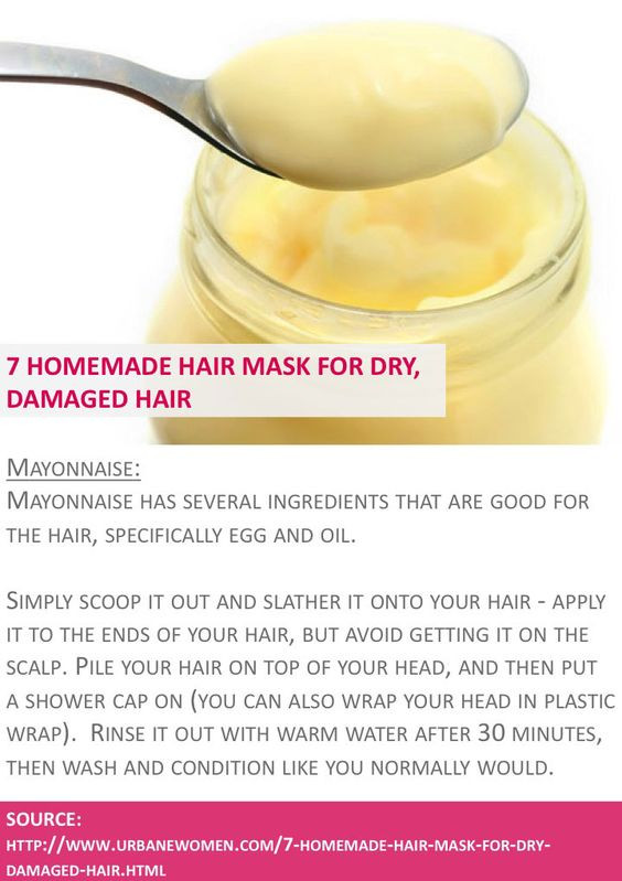 DIY Hair Masks For Dry Damaged Hair
 7 Homemade Hair Mask For Dry Damaged Hair