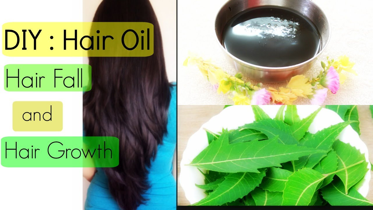 DIY Hair Oil Treatment
 DIY Neem Oil for Hair Fall and Hair Growth