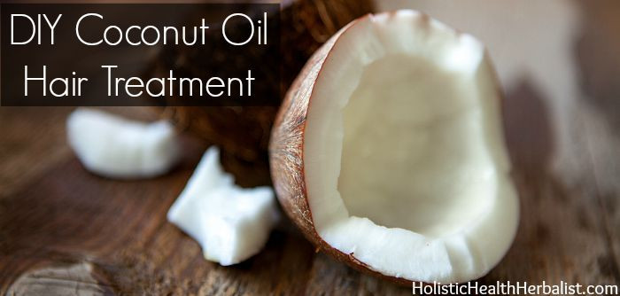 DIY Hair Oil Treatment
 Coconut Oil Hair Treatment