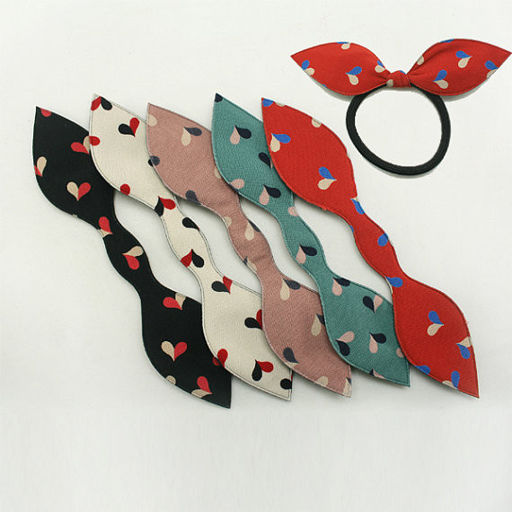 DIY Hair Tie
 20 pcs of Assorted Colors Ribbon Bow DIY Annielov