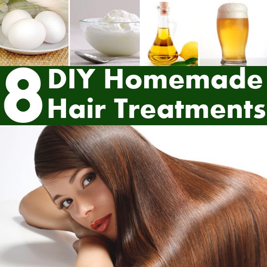 DIY Hair Treatments
 8 DIY Homemade Hair Treatments