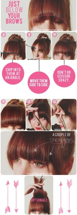DIY Hair Trim
 25 best ideas about Cut own hair on Pinterest