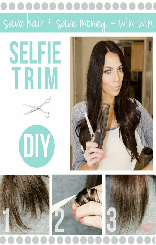 DIY Hair Trim
 DIY Selfie Hair Trim Very Easy
