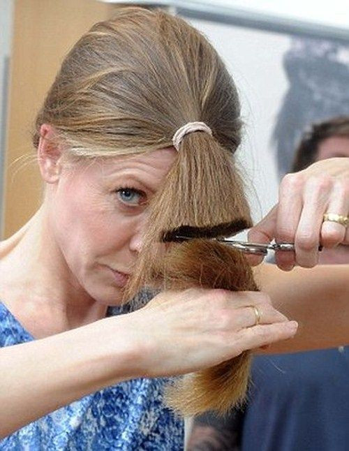 DIY Haircut Ponytail
 How to Cut Your Own Hair Beauty