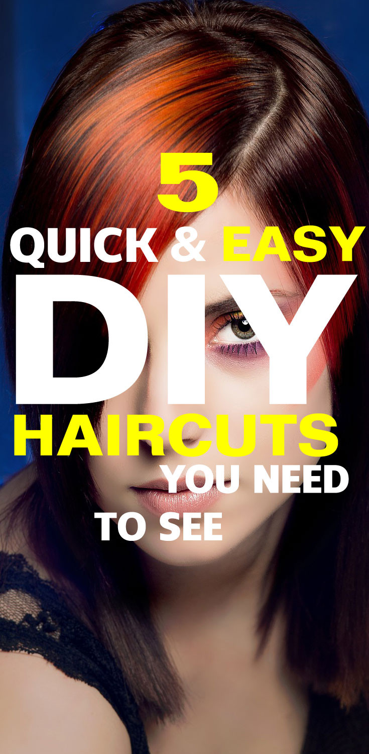 DIY Haircut Ponytail
 5 Quick and Easy DIY Ponytail Haircuts TOP