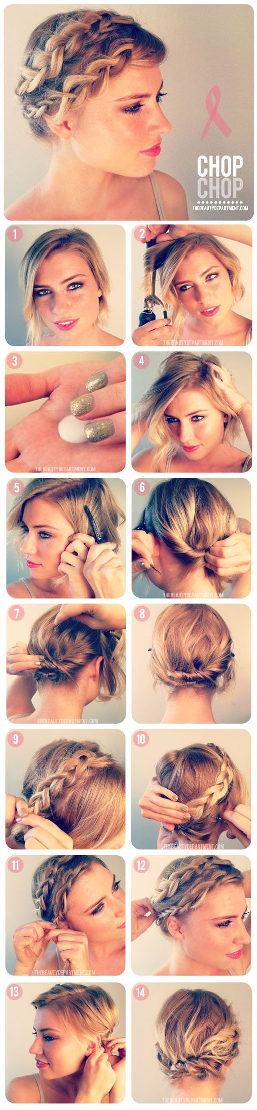 DIY Hairstyle For Short Hair
 17 Easy DIY Tutorials For Glamorous and Cute Hairstyle