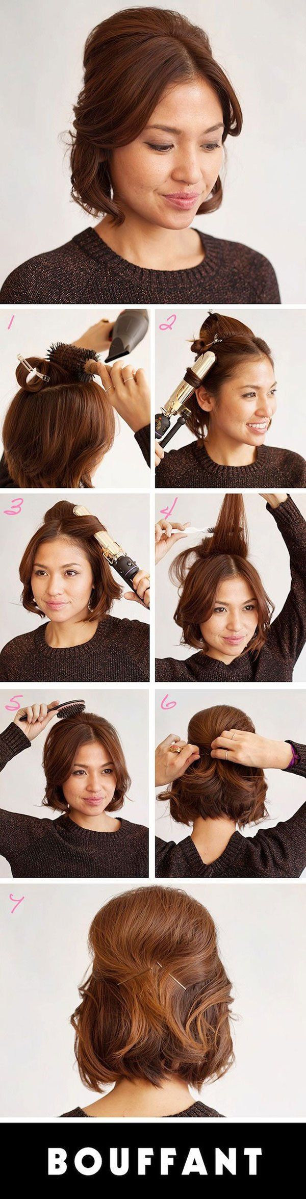 DIY Hairstyle For Short Hair
 Best 20 Short formal hairstyles ideas on Pinterest