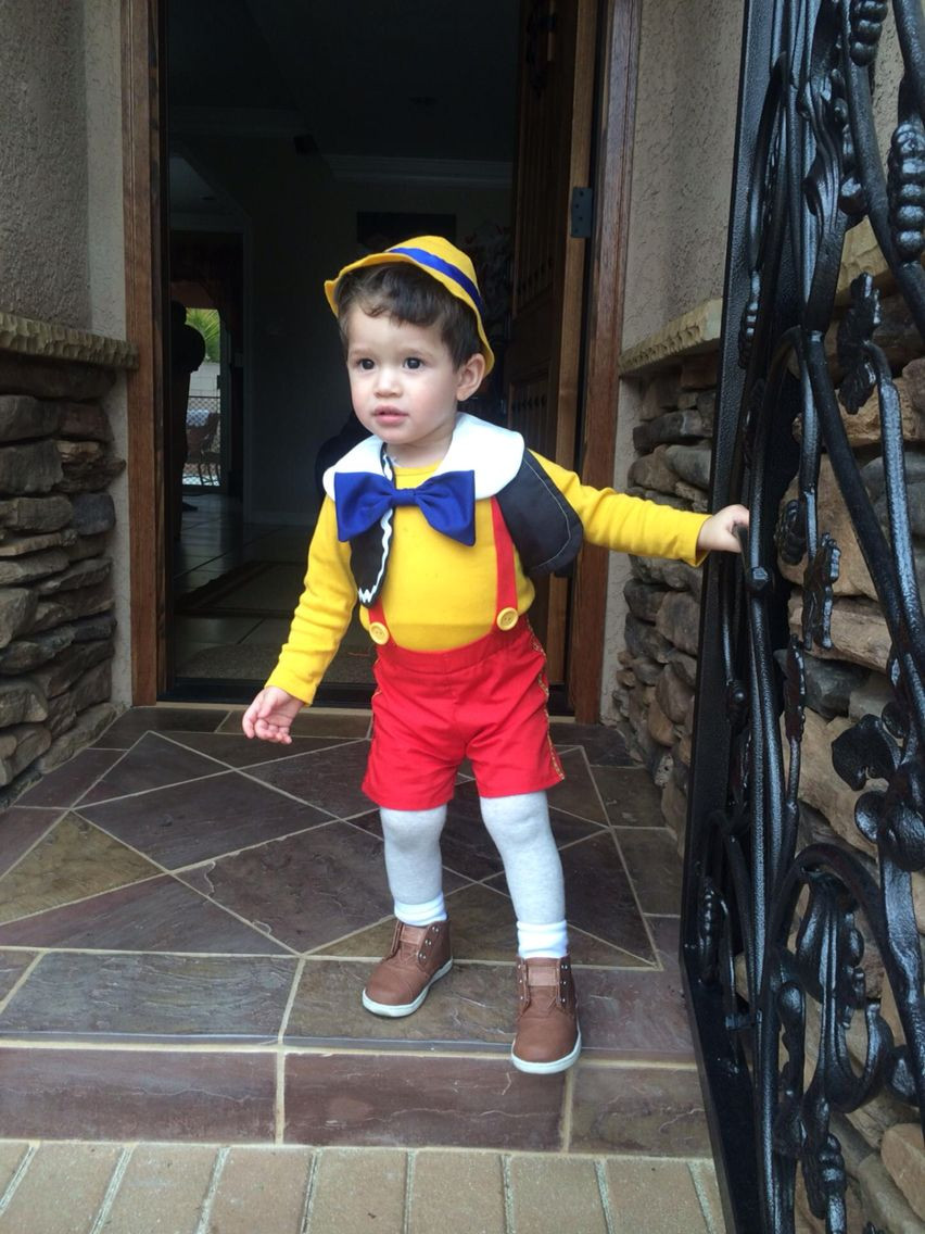 DIY Halloween Costumes For Toddler Boys
 My little pinocchio Toddler boy Halloween costume
