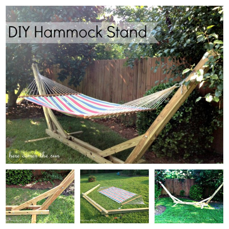 DIY Hammock Stand Plans
 DIY Backyard Hammock Stand