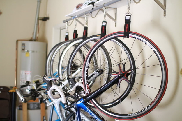 DIY Hanging Bike Rack
 12 Space Saving Bike Rack Solutions