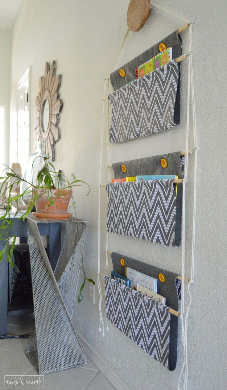 DIY Hanging Organizer
 Best 25 Mail station ideas on Pinterest