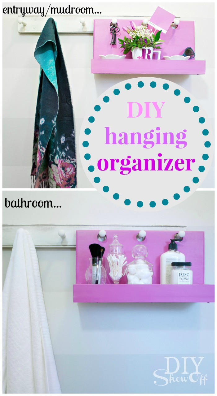 DIY Hanging Organizer
 Simple DIY Ideas for Women to Try