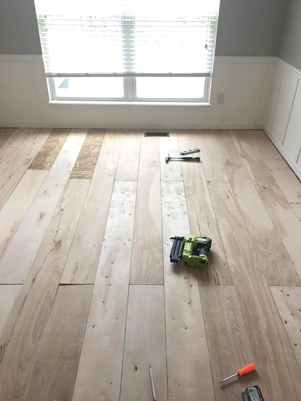 DIY Hardwood Flooring
 Plywood Turned Hardwood Flooring DIY — The Other Side of