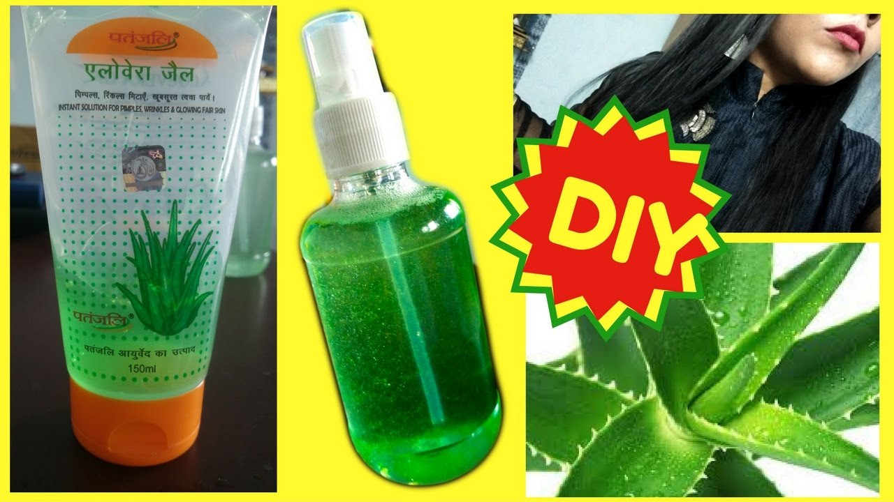 DIY Heat Protectant For Hair
 DIY heat protectant for hair & leave in conditioner aloe