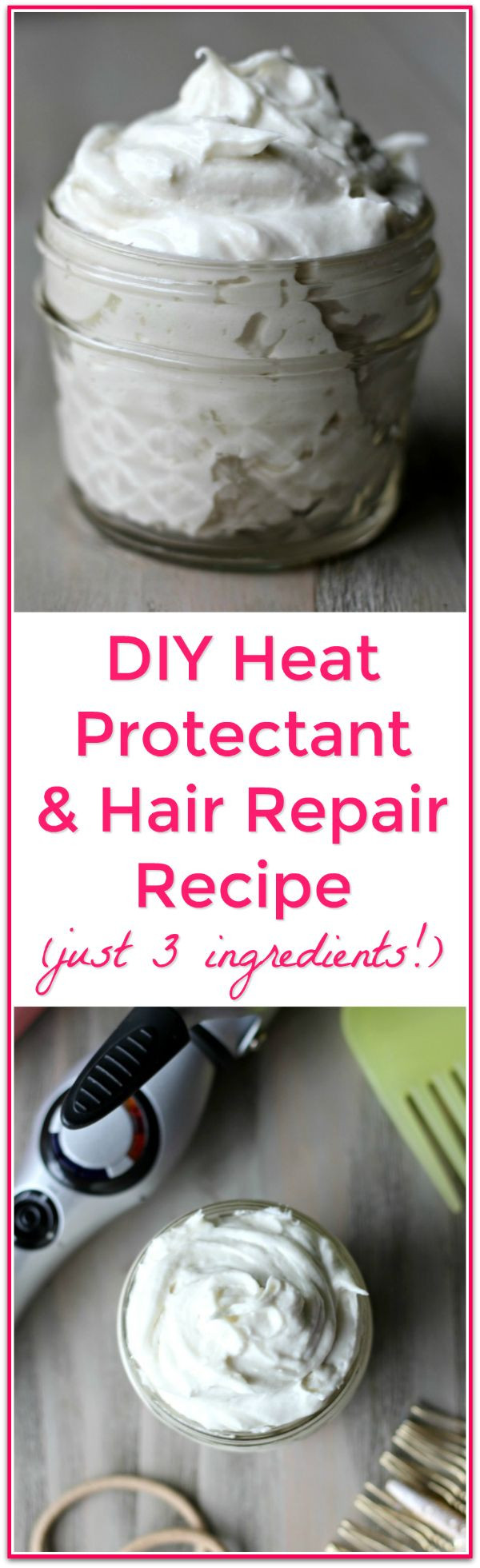 DIY Heat Protectant For Hair
 1000 ideas about Heat Damage on Pinterest