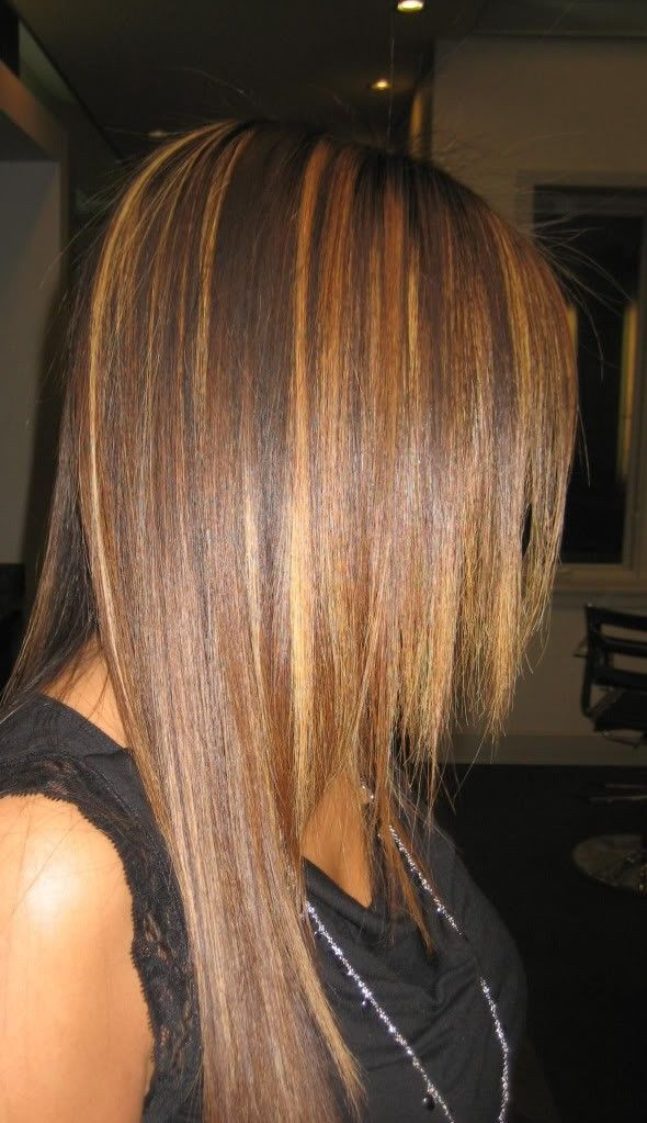 DIY Highlights For Dark Hair
 DIY ombre highlights dark brown hair dye for straight hair