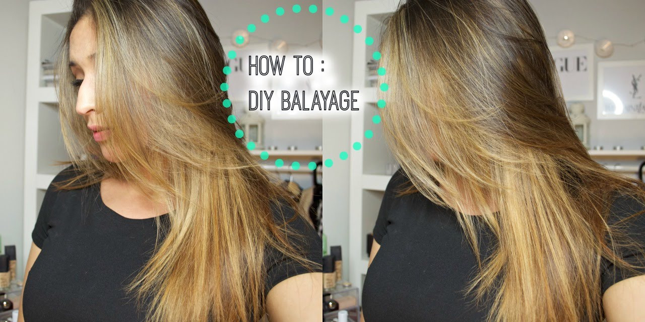 DIY Highlights For Dark Hair
 HOW TO DIY Lighten Balayage your hair at home