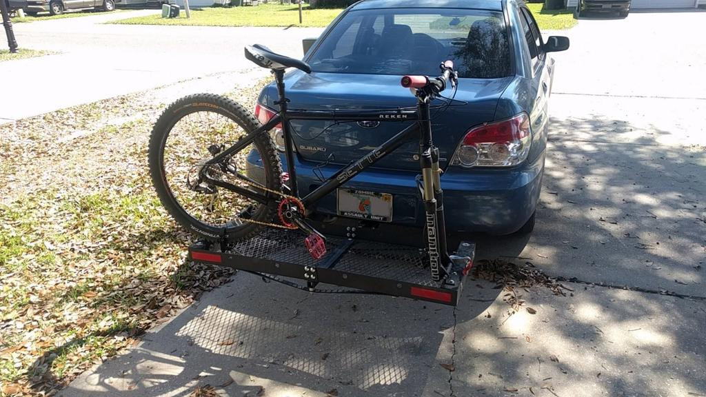 DIY Hitch Bike Rack
 Cheap Hack for a DIY Hitch Rack Mtbr