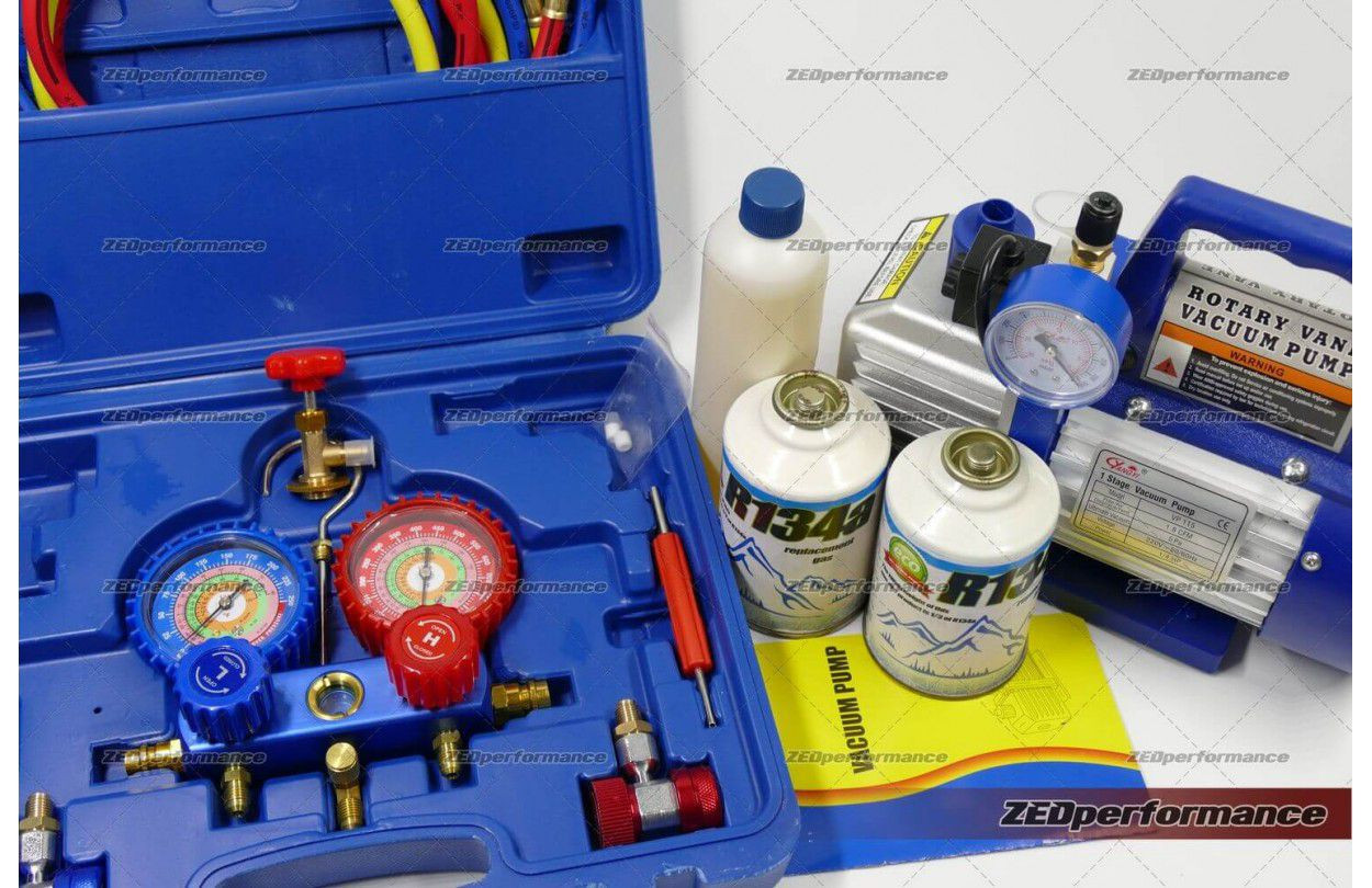 DIY Home Ac Recharge
 DIY R134a car air con refill kit